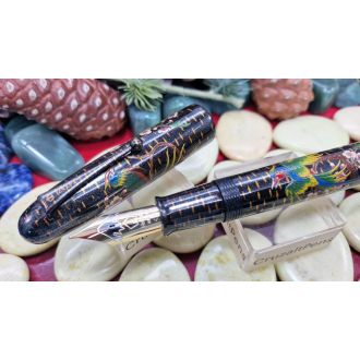 Pluma Namiki Emperor Rakucho Birds & Cherry Blossom