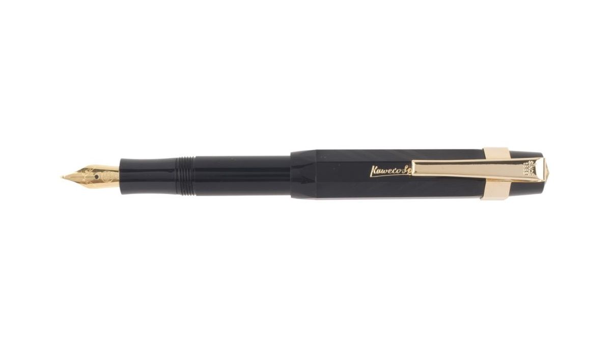 Pluma Estilográfica Kaweco Sport Negro Guilloche