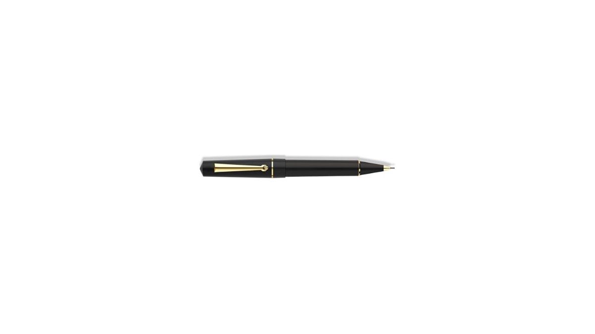 Portaminas Delta Dune Negro Matte Gold 0.7 mm