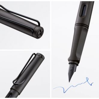 Pluma Estilográfica Lamy Safari Negra