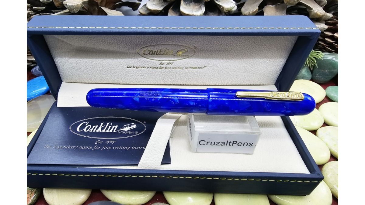 Pluma Estilográfica Conklin All American Lapis Lazuli