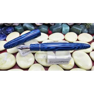 Pluma Estilográfica Sailor King of Pens Ripple Blue Ebonite Limited Edition