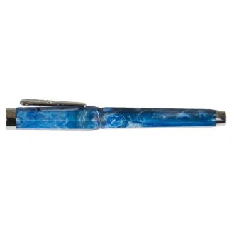 Pluma Estilográfica Conklin Nozac Pistom Blue Ohio