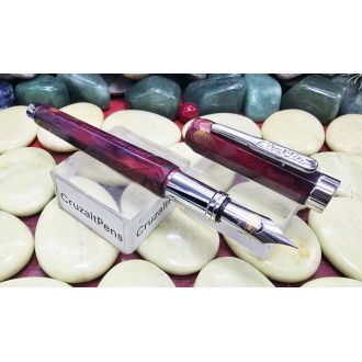 Pluma Estilográfica Conklin Nozac Piston Todelo Red