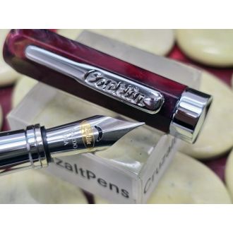 Pluma Estilográfica Conklin Nozac Piston Todelo Red