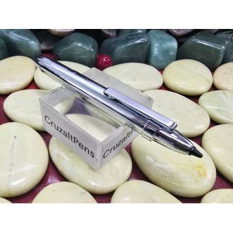 Bolígrafo Fisher Space Pen Bullet Chrome Stilus con Clip