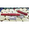 Pluma Conklin Mark Twain Crescent Filler Red